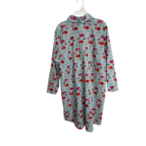 Women's Mud Pie Flamingo Tunic Size L NWT - Picture 2 of 6